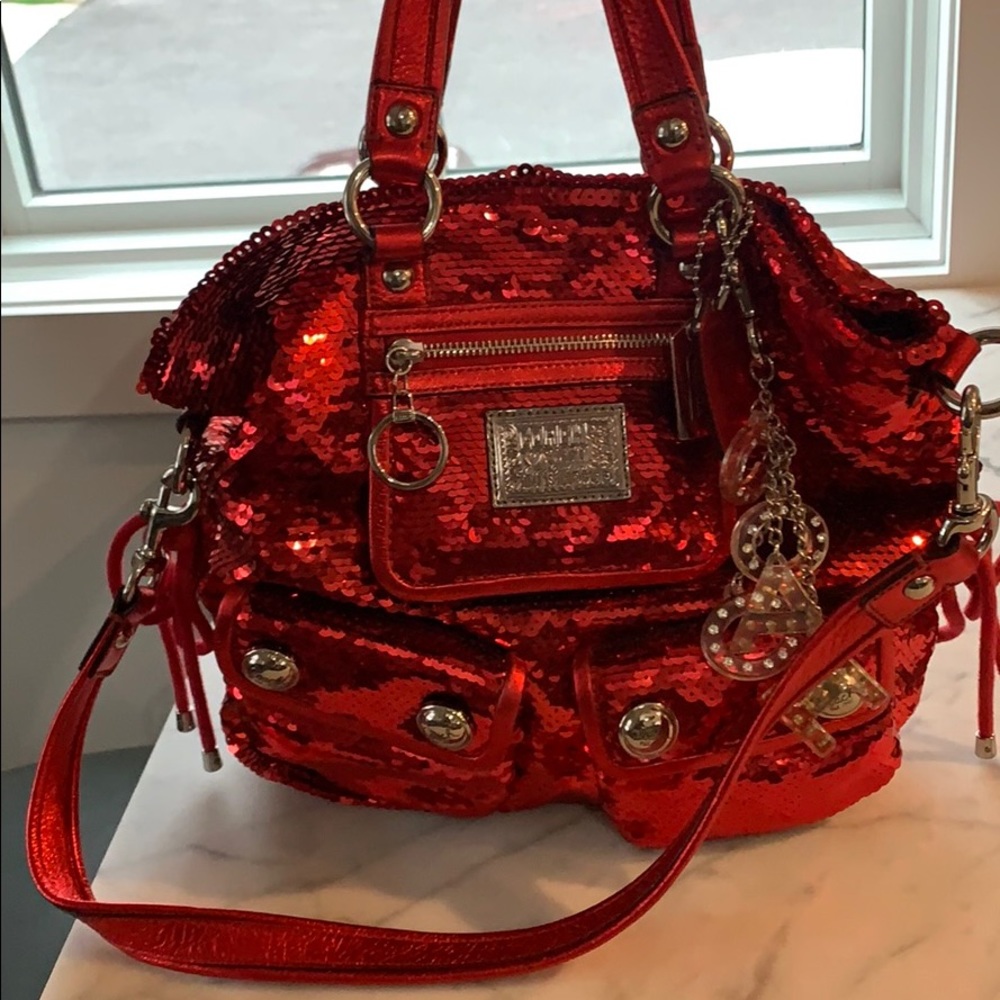 Coach POPPY Sequin Bag